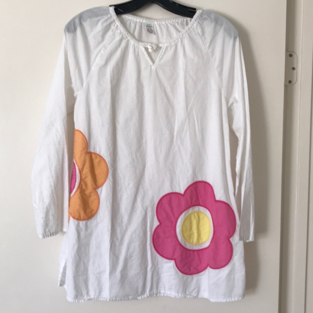 Mini Boden Girls’ Appliqued Swim Coverup